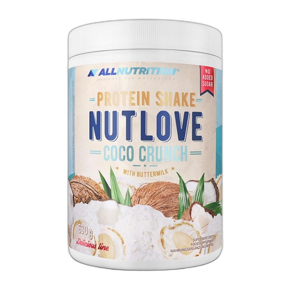 Allnutrition Nutlove Protein Shake, Coco Crunch - 630g