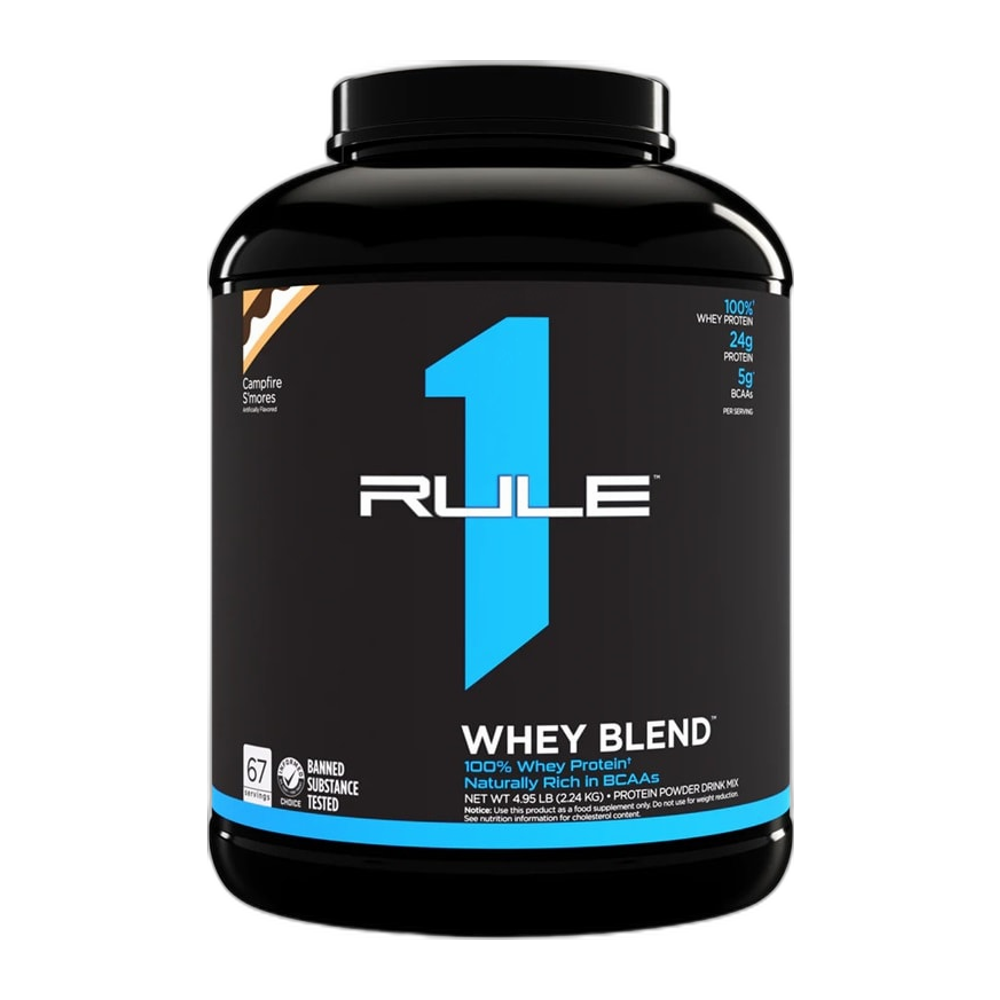 Rule One R1 Whey Blend, Campfire S'mores - 2240g
