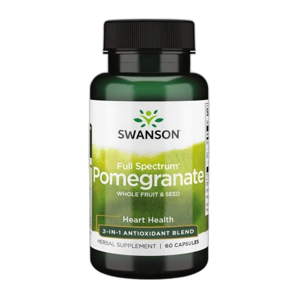 Swanson Full Spectrum Pomegranate - 60 caps