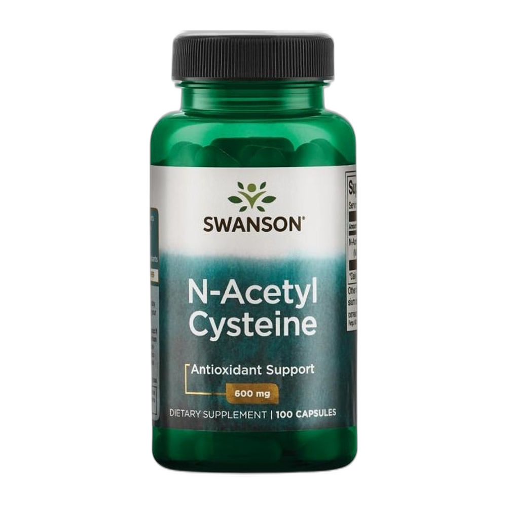 Swanson N-Acetyl Cysteine, 600mg - 100 caps