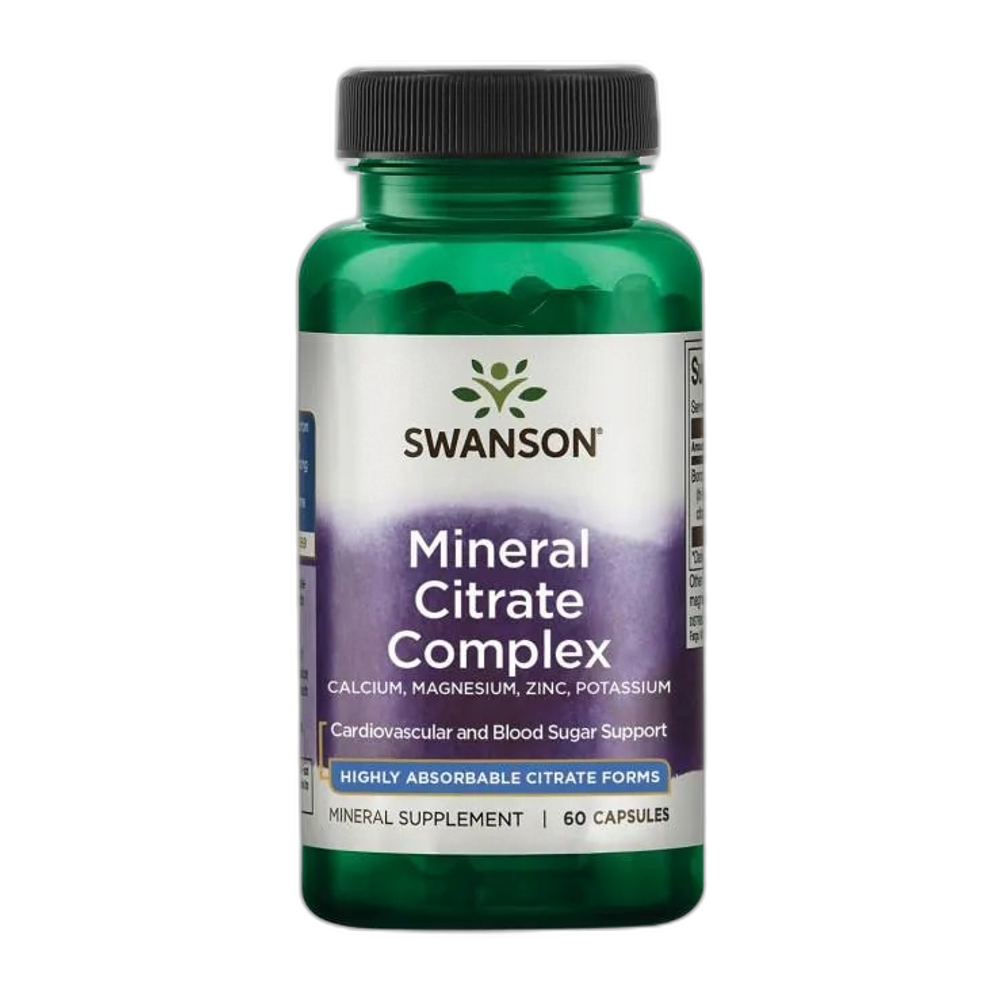 Swanson Mineral Citrate Complex - 60 caps