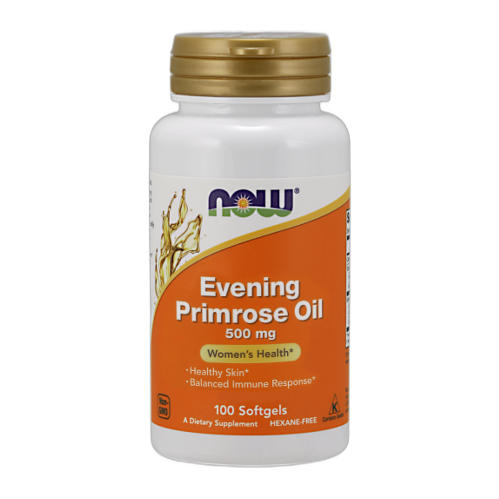 NOW Foods Evening Primrose Oil, 500mg - 100 softgels