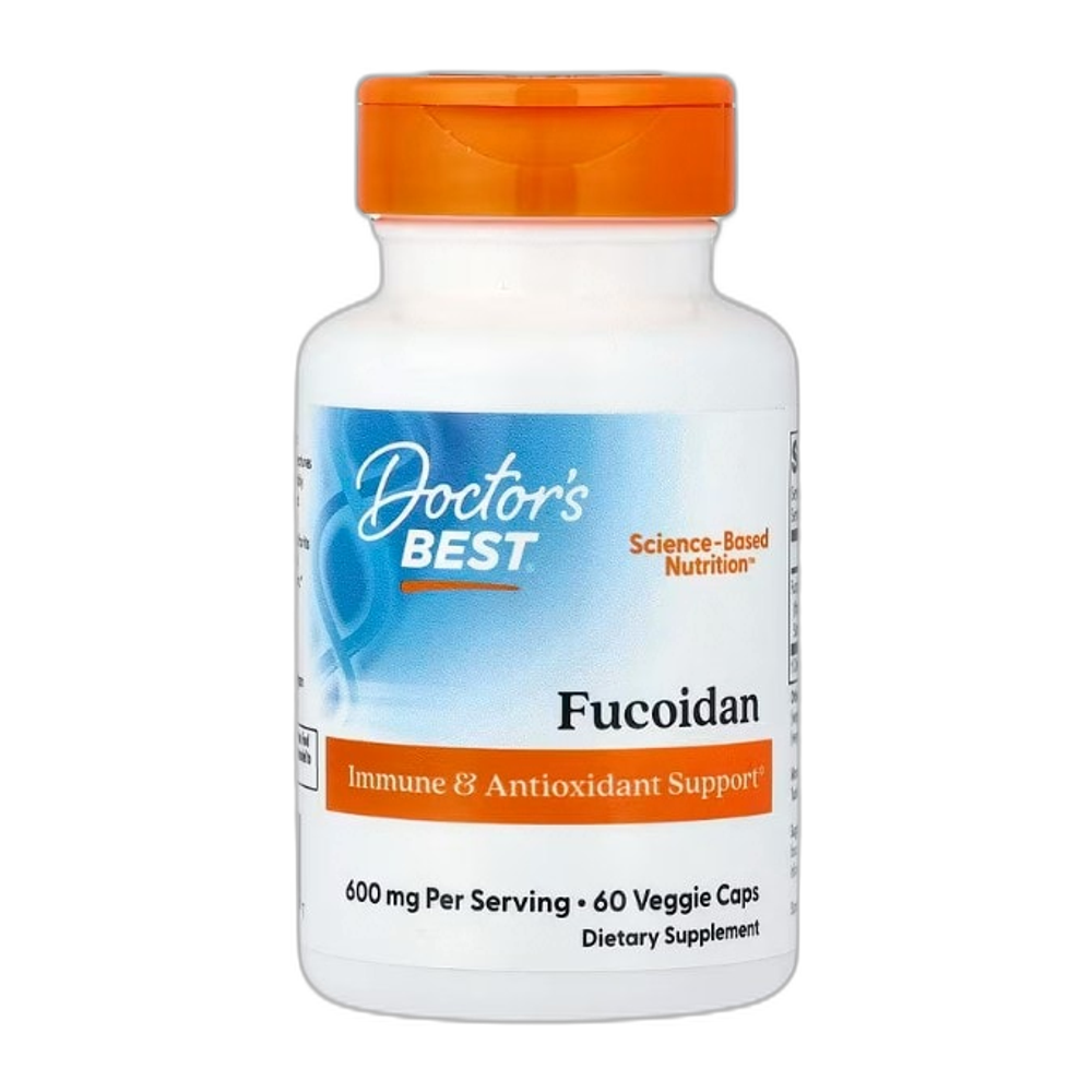 Doctor's Best Fucoidan, 600mg - 60 vcaps
