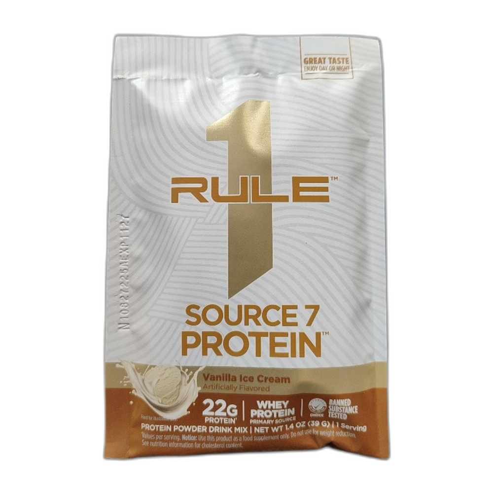 Rule One Source7 Protein, Vanilla Ice Cream - 39g (1 serving)