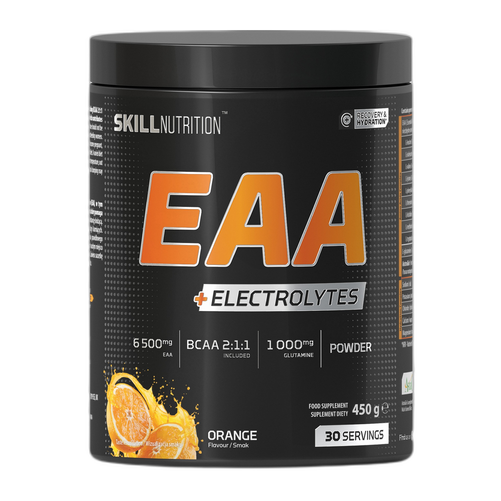 Skill Nutrition EAA + Electrolytes, Orange - 450g