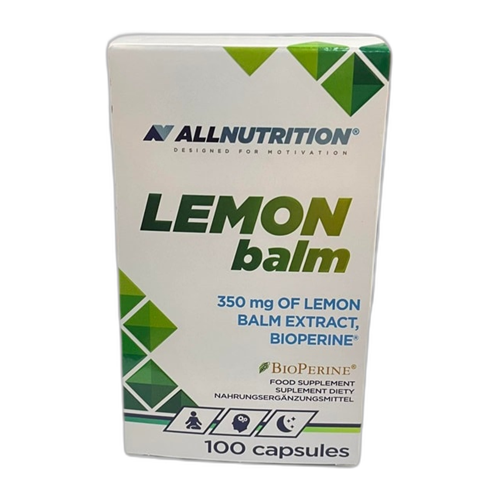 Allnutrition Lemon Balm, 350mg - 100 caps