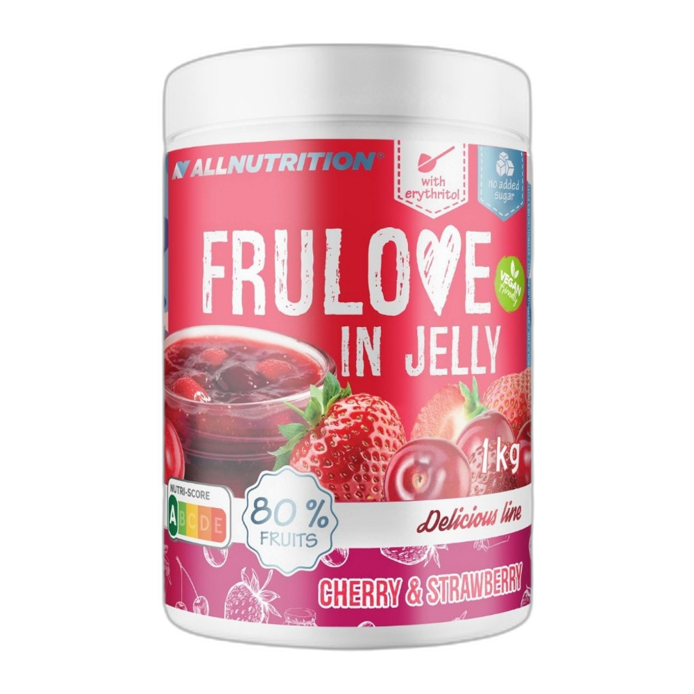 Allnutrition Frulove In Jelly, Cherry & Strawberry - 1000g