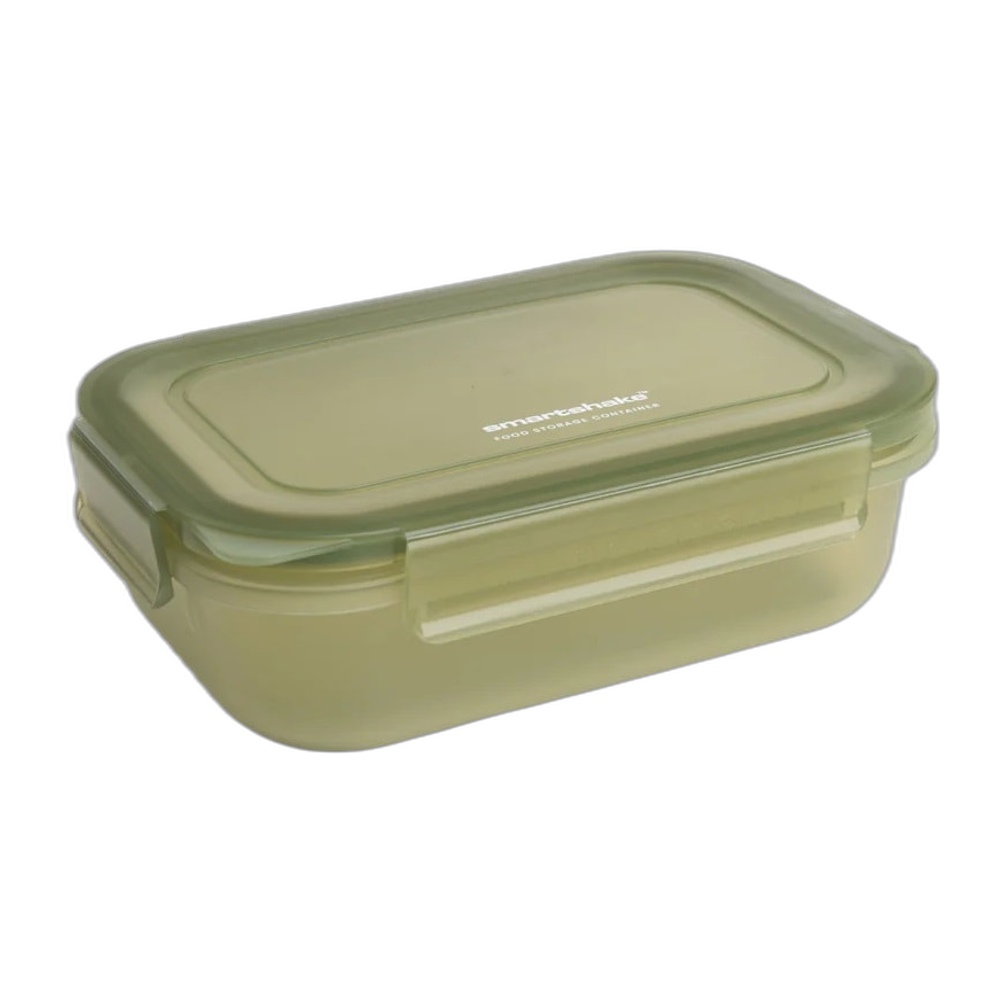 SmartShake Food Storage Container, Dusky Green - 800 ml.
