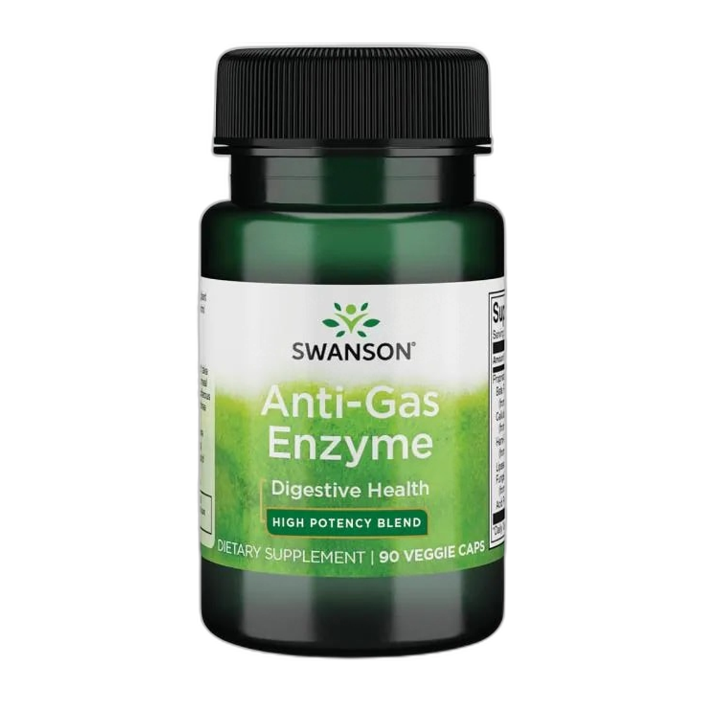 Swanson Anti-Gas Enzyme - 90 vcaps