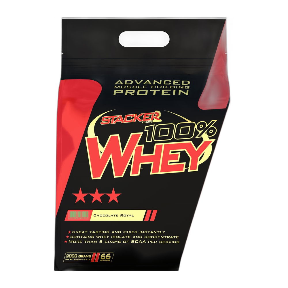 Stacker2 Europe 100% Whey, Vanilla - 2000g