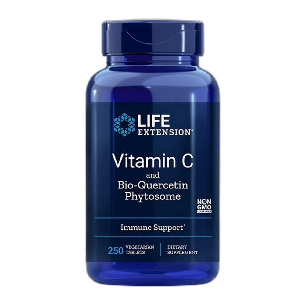 Life Extension Vitamin C and Quercetin Phytosome - 250 vegetarian tabs