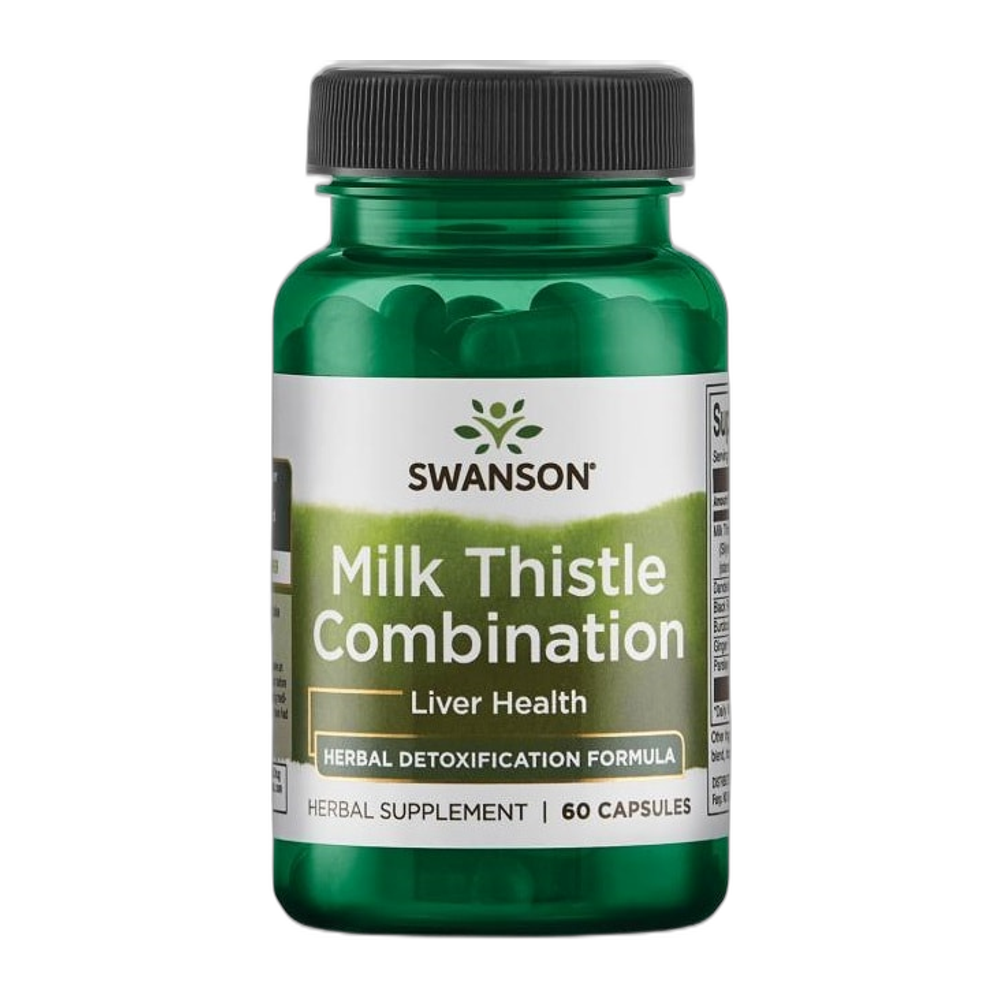 Swanson Milk Thistle Combination - 60 caps