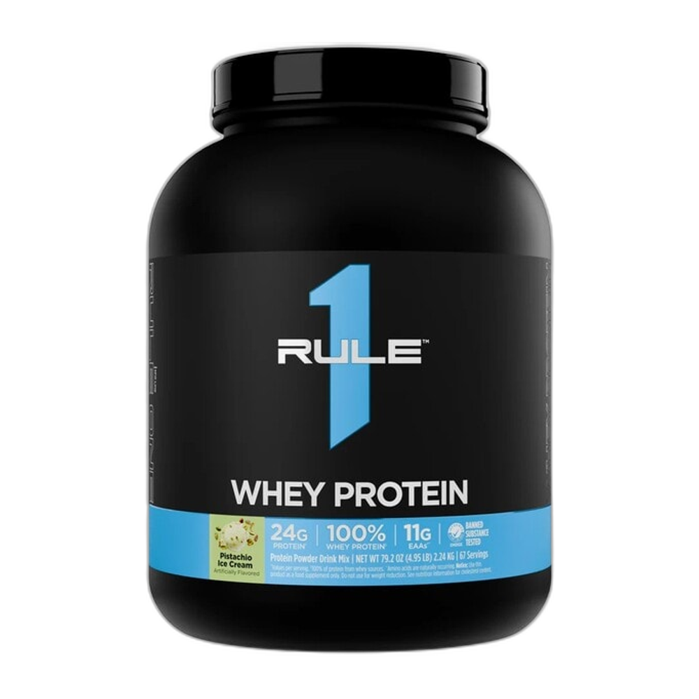 Rule One Whey Protein, Pistachio Ice Cream - 2240g