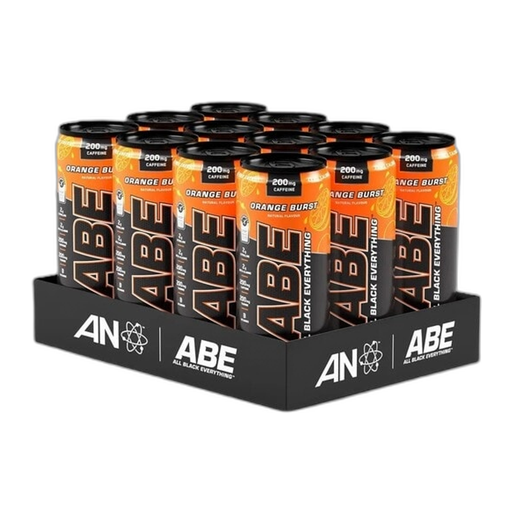 Applied Nutrition ABE Energy + Performance Cans, Orange Burst - 12 x 330 ml.