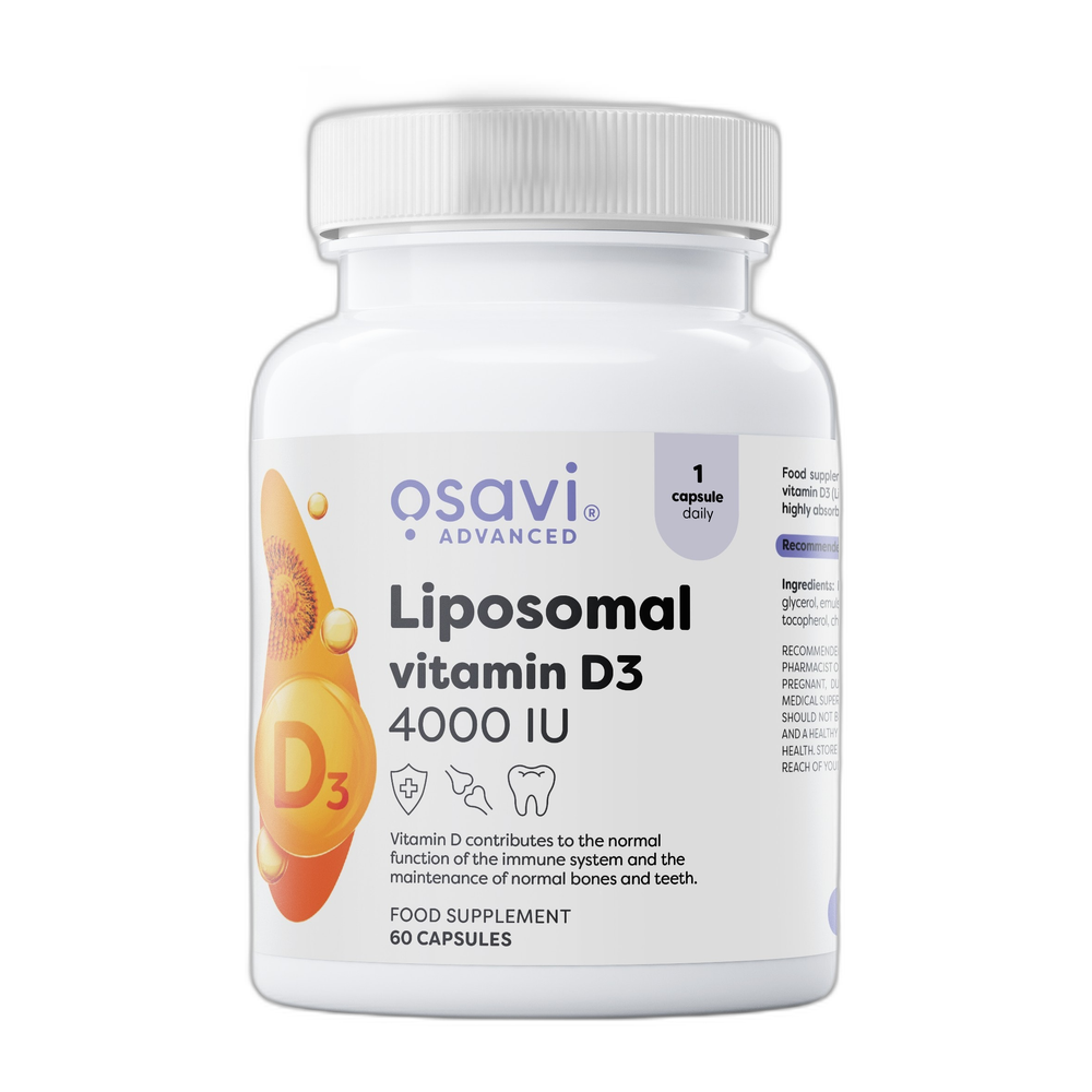 Osavi Liposomal Vitamin D3, 4000 IU - 60 caps