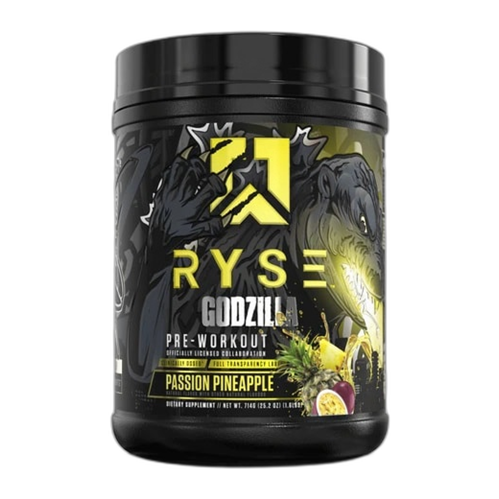 RYSE Godzilla Pre-Workout, Passion Pineapple - 714g