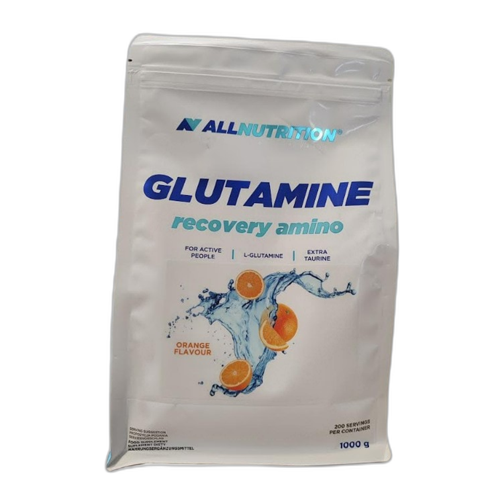 Allnutrition Glutamine Recovery Amino, Orange - 1000g