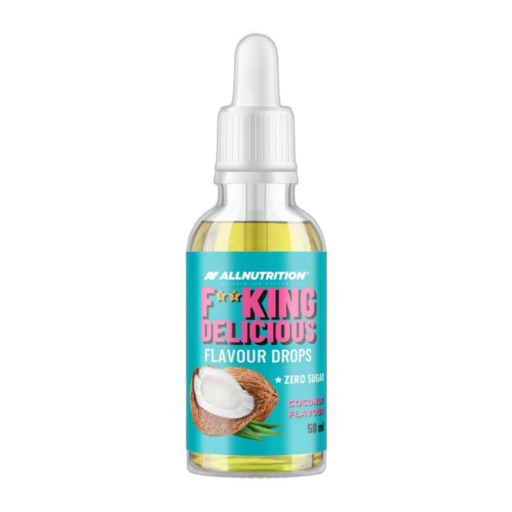 Allnutrition Fitking Delicious Flavour Drops, Coconut - 50 ml.