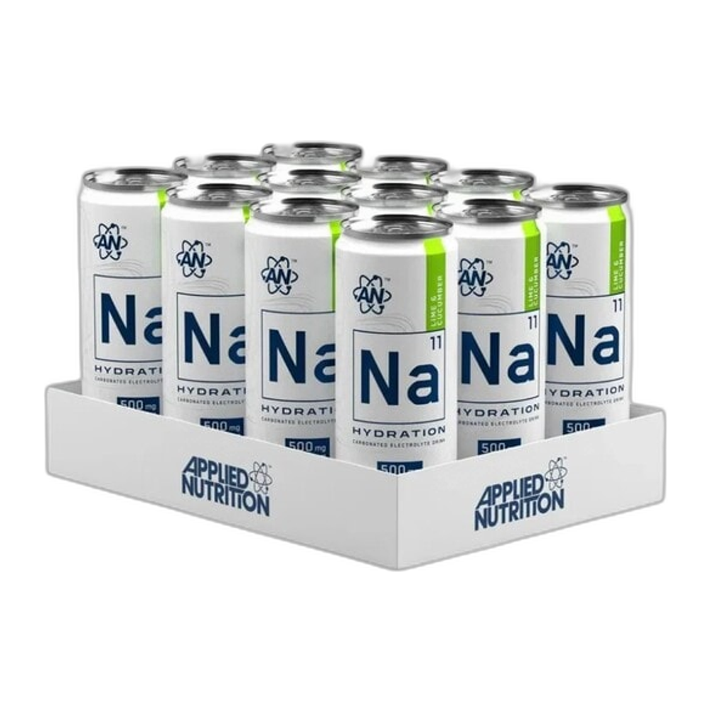Applied Nutrition Na11 Hydration Cans, Lime & Cucumber - 12 x 330 ml.