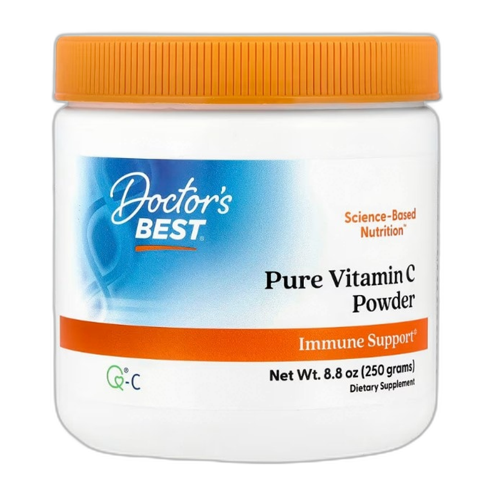 Doctor's Best Pure Vitamin C Powder with Quali-C - 250g