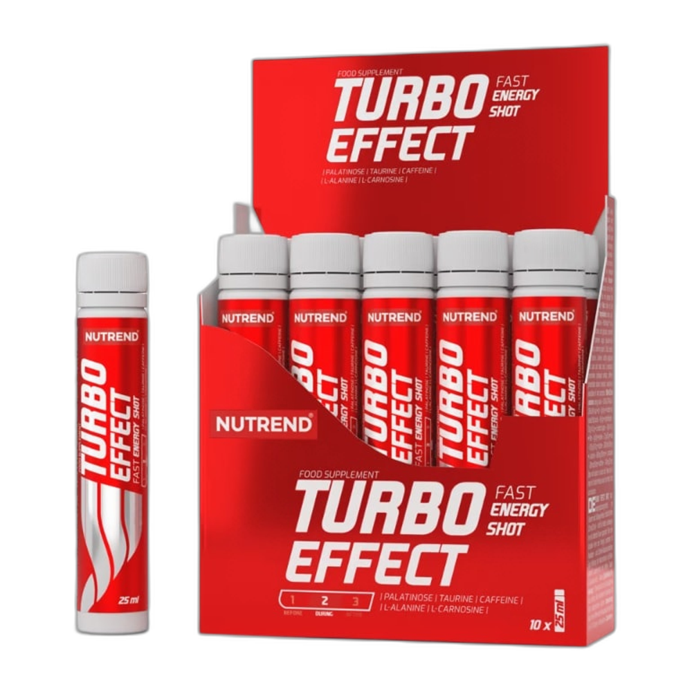 Nutrend Turbo Effect Shot - 10 x 25 ml.