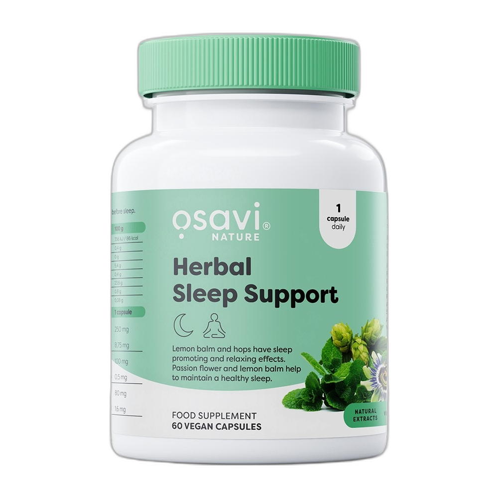 Osavi Herbal Sleep Support (Melatonin Free) - 60 vegan caps