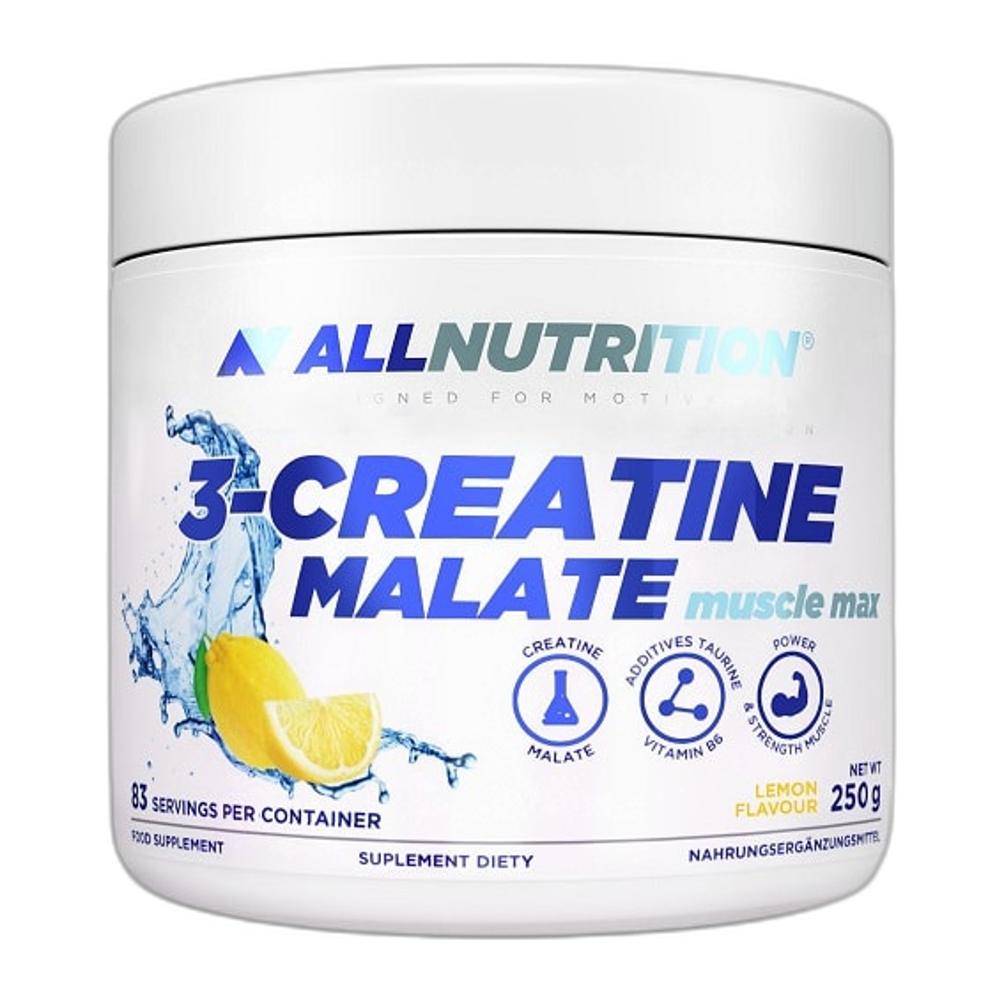 Allnutrition 3-Creatine Malate, Lemon - 250g