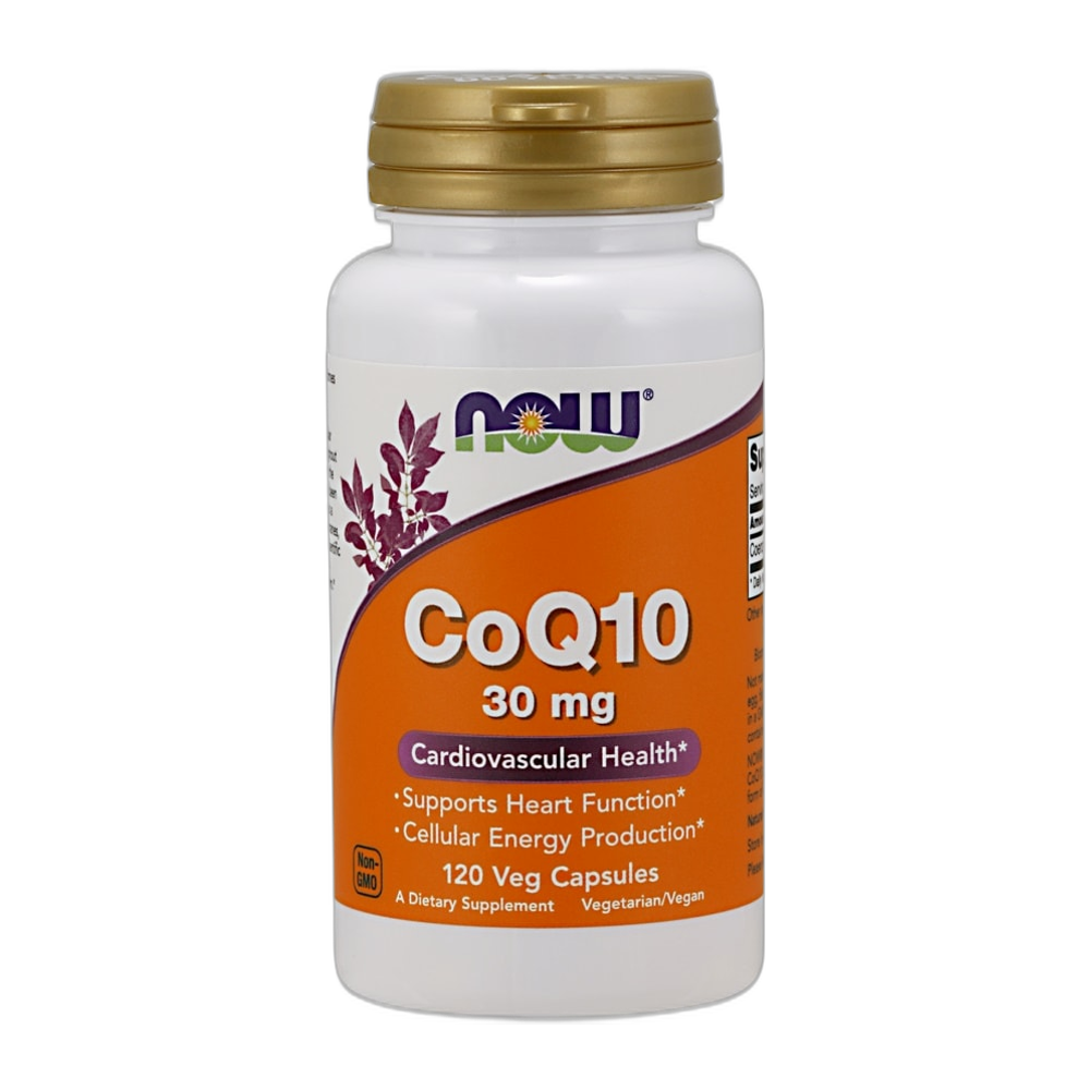 NOW Foods CoQ10, 30mg - 120 vcaps
