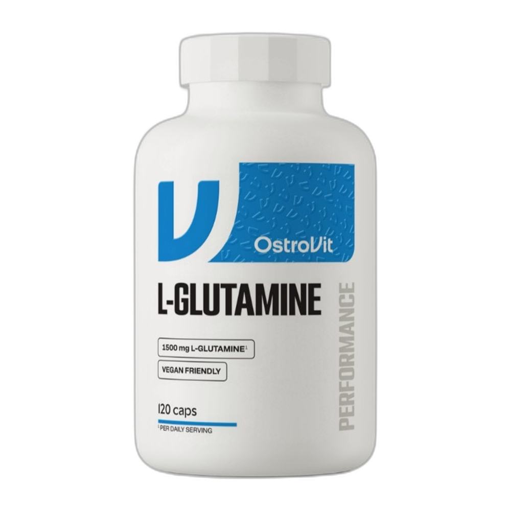 OstroVit L-Glutamine, 1500mg - 120 caps