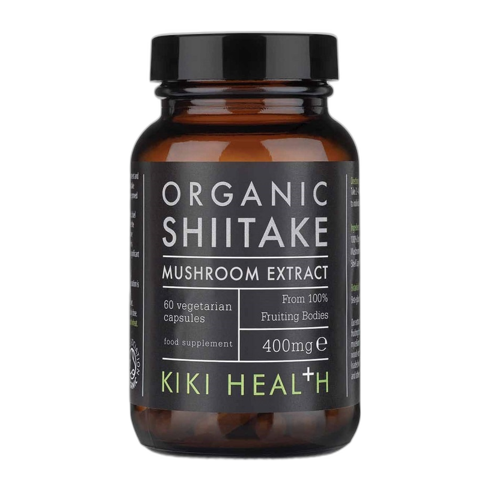 KIKI Health Shiitake Extract, 400mg - 60 vcaps
