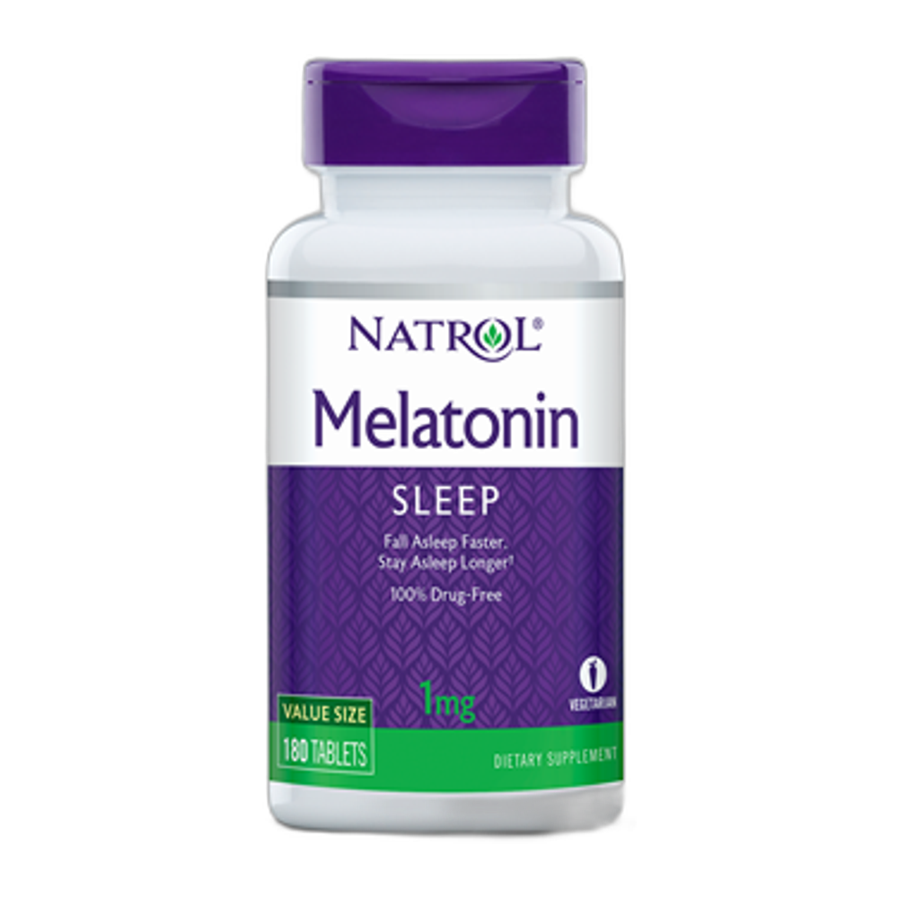 Natrol Melatonin, 1mg - 180 tabs