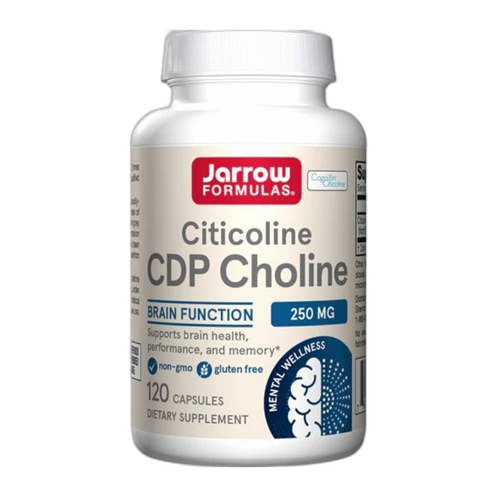 Jarrow Formulas Citicoline CDP Choline, 250mg - 120 caps