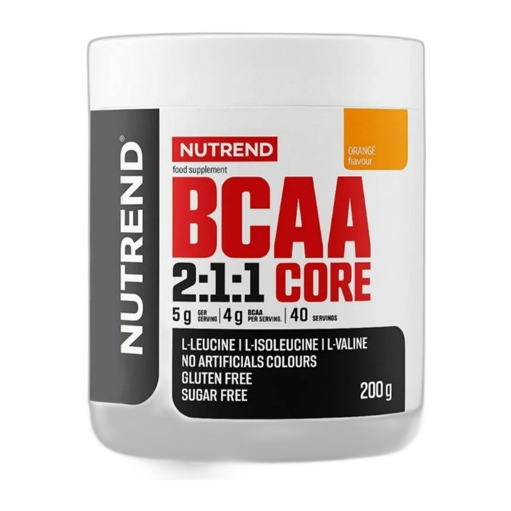 Nutrend BCAA 2:1:1 Core, Orange - 200g