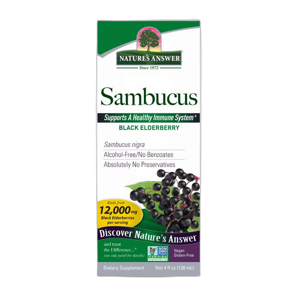 Nature's Answer Sambucus - 120 ml.