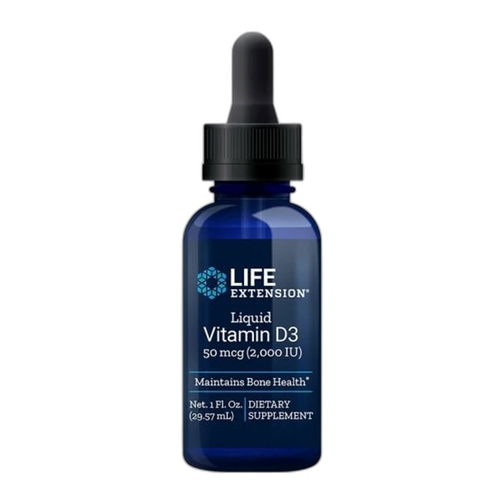 Life Extension Liquid Vitamin D3, 50mcg - 29 ml.