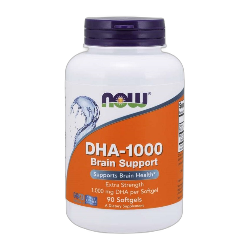 NOW Foods DHA-1000 Brain Support - 90 softgels