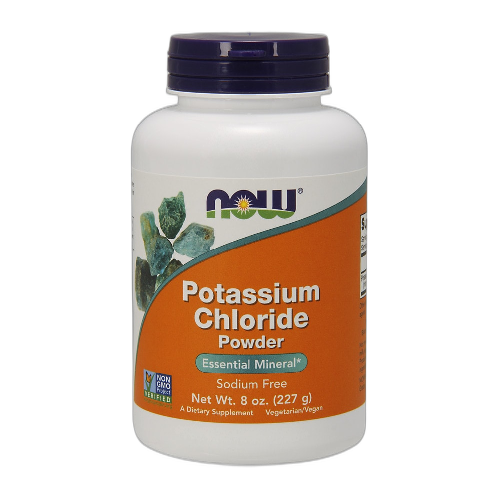 NOW Foods Potassium Chloride Powder - 227g