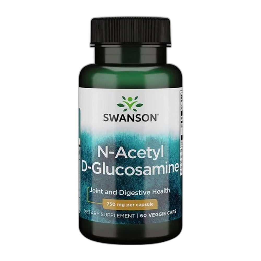 Swanson N-Acetyl D-Glucosamine, 750mg - 60 vcaps