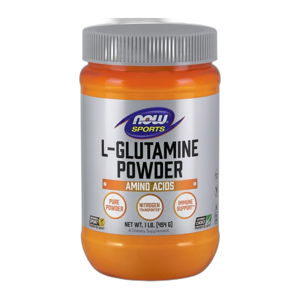 NOW Foods L-Glutamine, Powder - 454g
