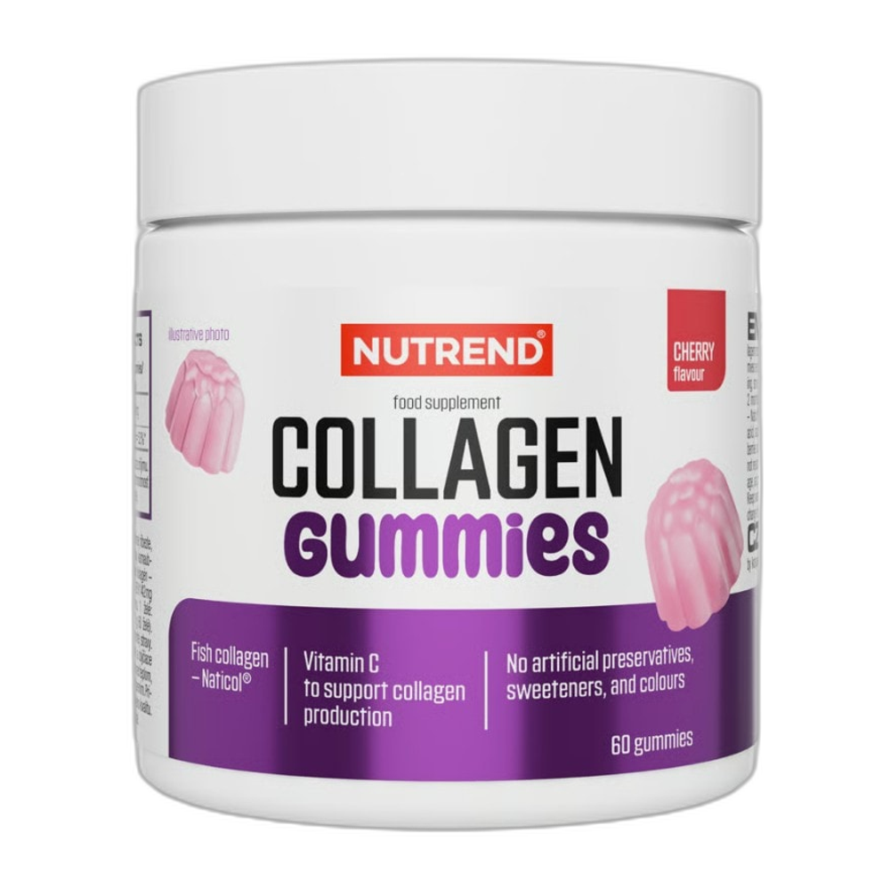 Nutrend Collagen Gummies, Cherry - 60 gummies