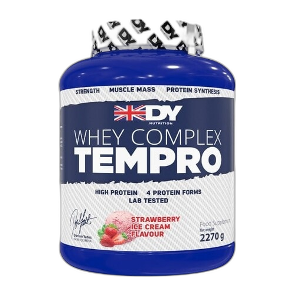Dorian Yates Whey Complex Tempro, Strawberry Ice Cream  - 2270g