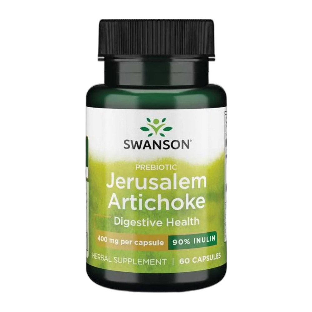 Swanson Prebiotic Jerusalem Artichoke, 400mg - 60 caps