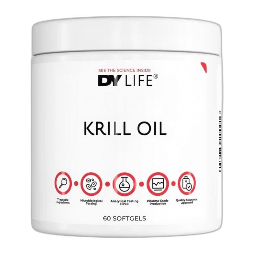 Dorian Yates DY LIFE Krill Oil - 60 softgels