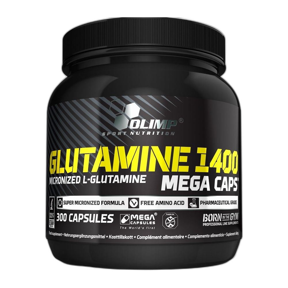 Olimp Nutrition Glutamine Mega Caps - 300 caps