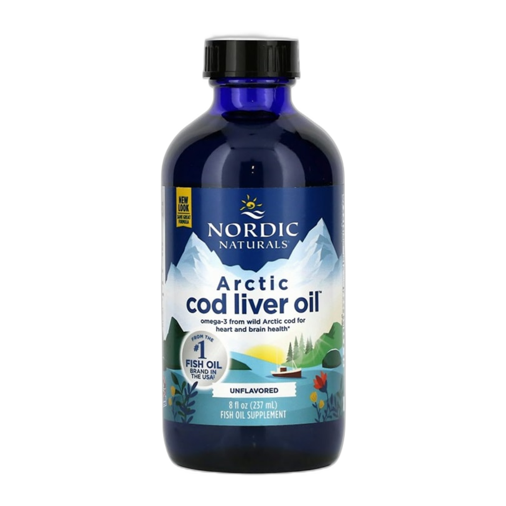 Nordic Naturals Arctic Cod Liver Oil, Unflavored - 237 ml.