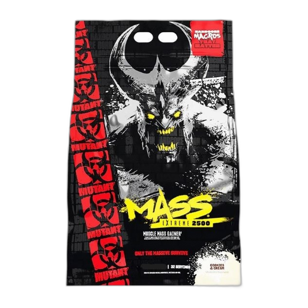 Mutant Mass Extreme 2500, Cookies & Cream - 9070g