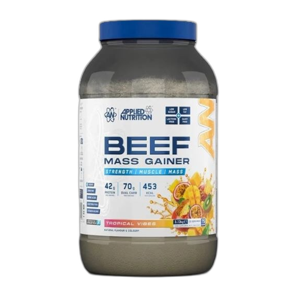 Applied Nutrition Beef Mass Gainer, Tropical Vibes - 3130g