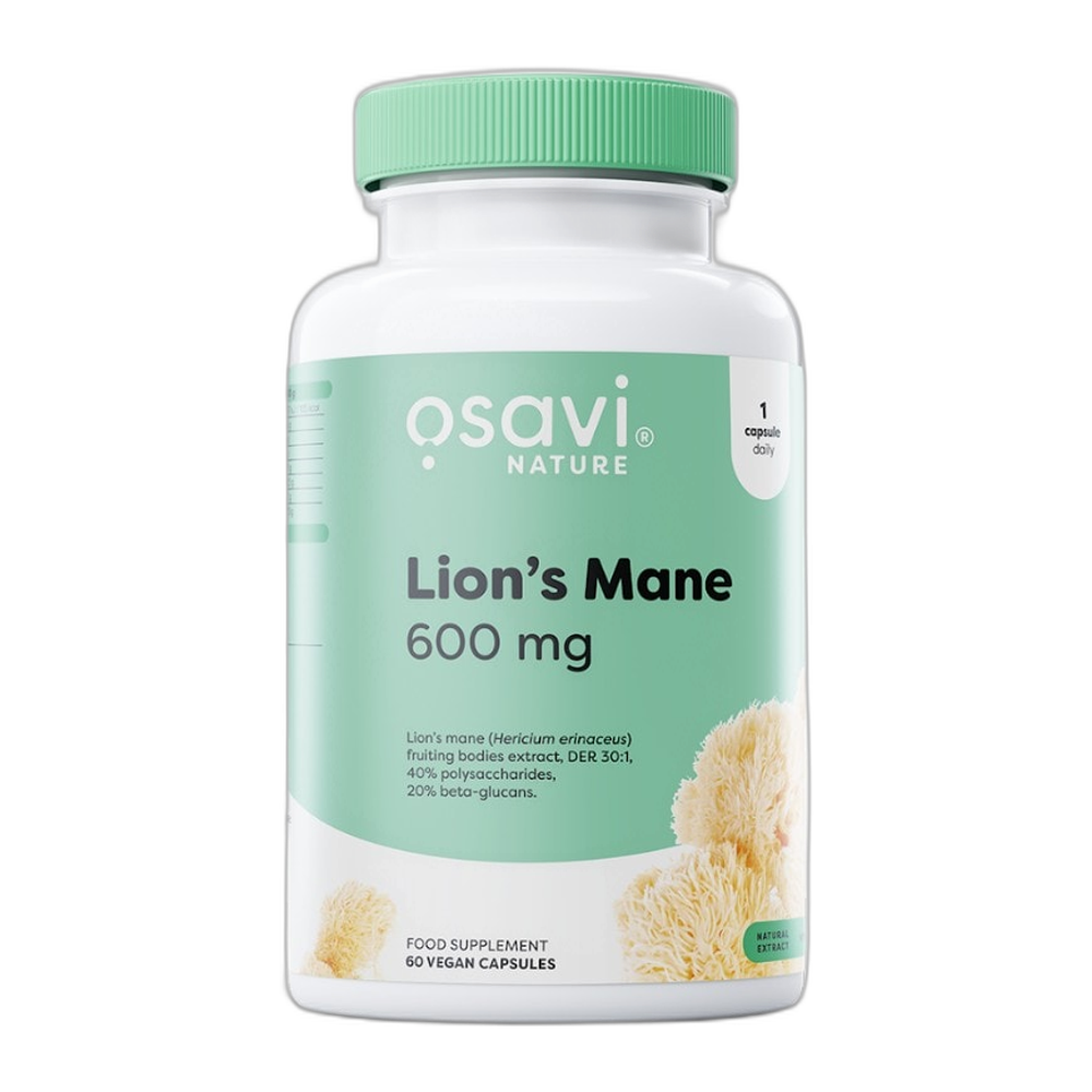 Osavi Lion's Mane, 600mg - 60 vegan caps
