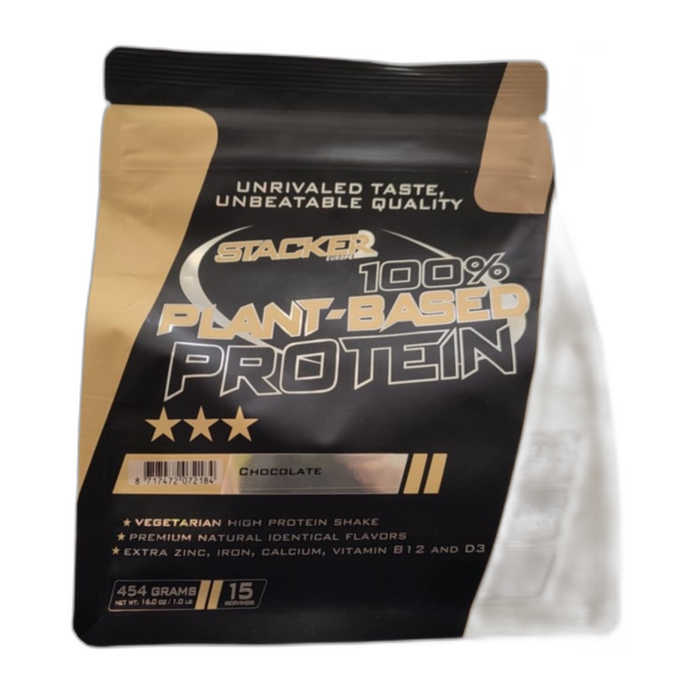 Stacker2 Europe 100% Plant Based Protein, Chocolate - 454g