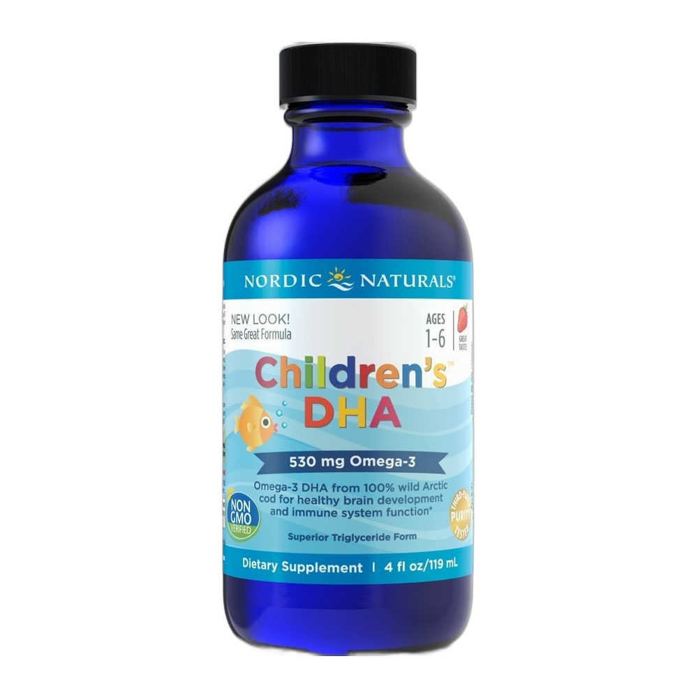 Nordic Naturals Children's DHA, 530mg Omega-3 Strawberry (EAN 768990567803) - 119 ml.